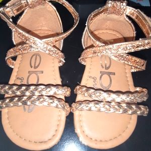 Toddler girls bebe saddles size 7